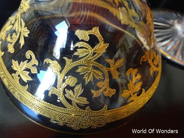 ＜アンティーク＞ 1890’s フランス製 サンルイ グラス2個組セット - わ～るどおぶわんだ～ず