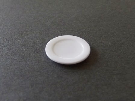 白いお皿 Miniature Yoyo Studio 白いお皿 Miniature Yoyo Studio