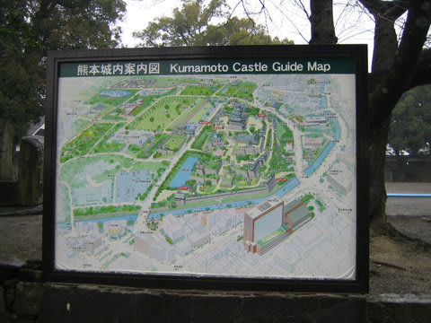 熊本城全体図