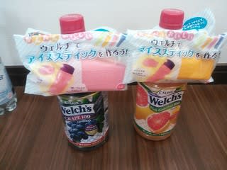 ウェルチ アイススティックを作ろう ク ちゃんのほほん生活