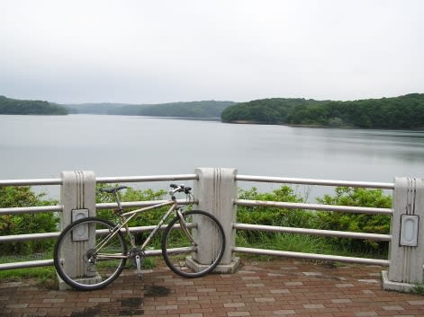 多摩湖　狭山湖　サイクリング