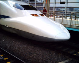 新幹線　700系のぞみ