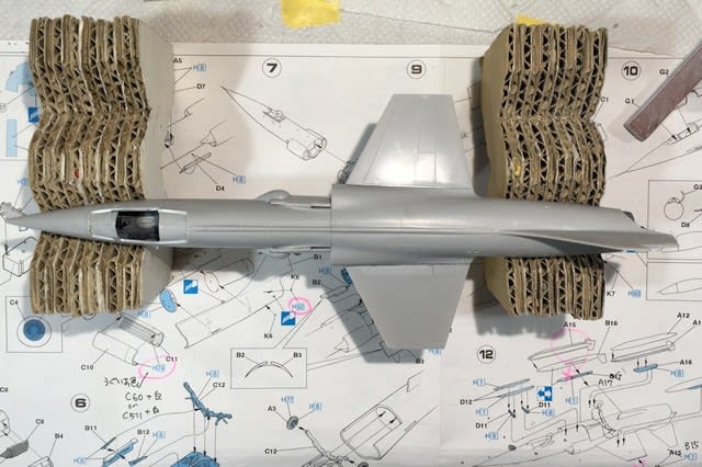 1/72 F-104J スターファイター 製作（その4） - Ganponブログ