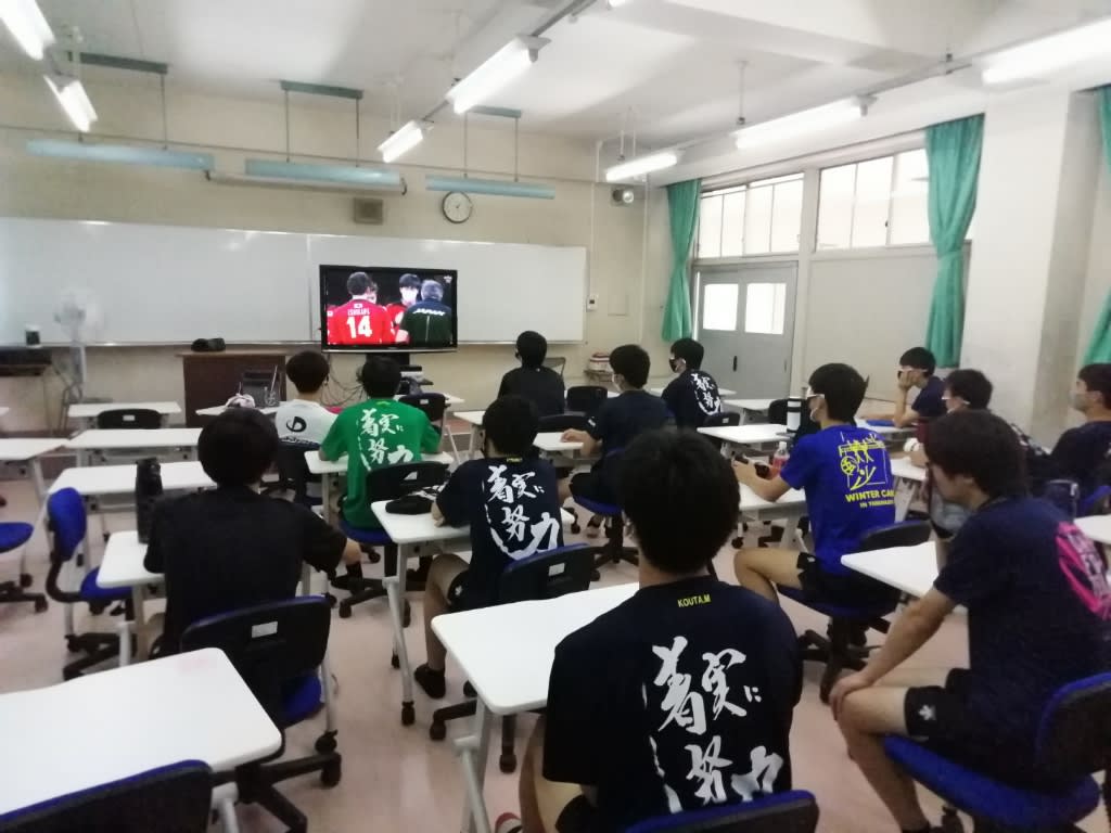 日本対ブラジル戦観戦 山北高校男子バレーボール部 挑戦の記録