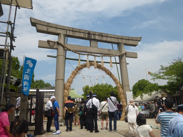 生國魂祭 いくたま夏祭り 14 渡御巡幸 1003のコンデジ歩き