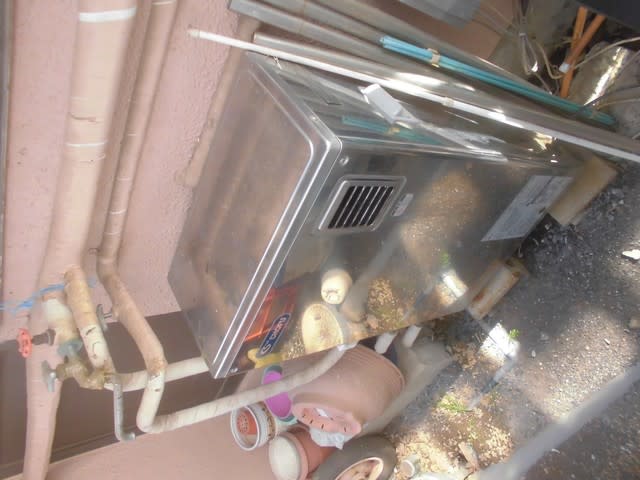 千葉県市川市 長府強制追炊付石油給湯器 KIBF 千葉県市川市 長府強制追炊付石油給湯器 KIBF