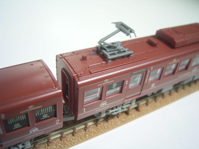 鉄道コレクション 富士急「富士登山電車」（その1） - 鉄道模型・色差し三昧