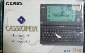 オリジナル カシオペア A-51（カシオ計算機製ハンドヘルドPC）（CASSIOPEIA キーボード