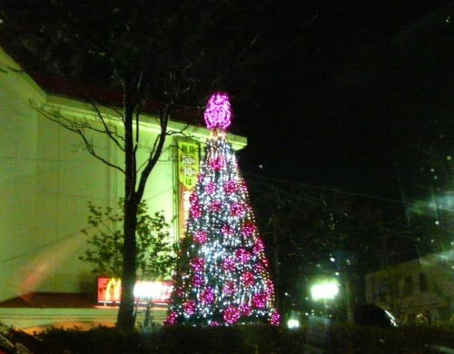 ジャスコ東松本店の電飾<br>
