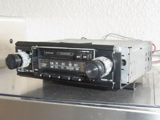 Panasonic, CQ-9345AU カセット付きカーラジオ - テレビ修理