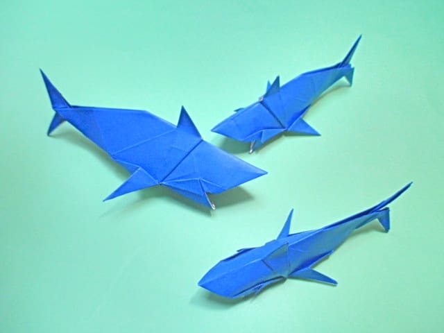 折り紙 サメ 折り方動画 創作折り紙の折り方