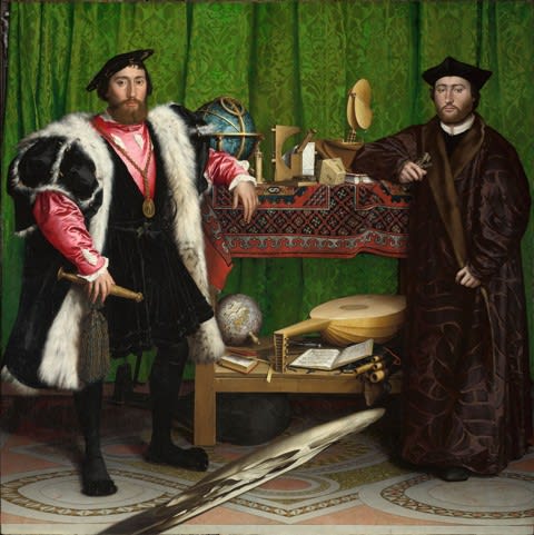 北方ルネサンスの肖像画家」ハンス・ホルバイン（Hans Holbein）の絵画 