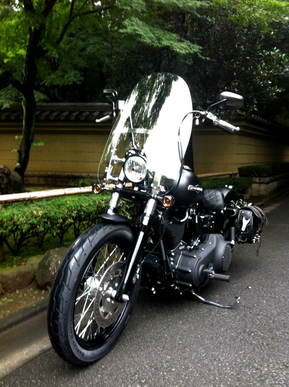 FXDB ストリートボブ ウインドシールド - 迷装 FXDB ストリートボブ ウインドシールド - 迷装
