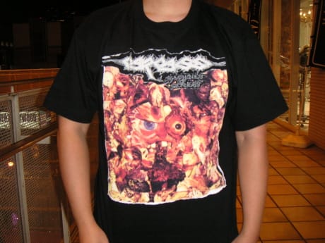 carcass 94年HEARTWORKツアーtシャツ 【返品交換不可