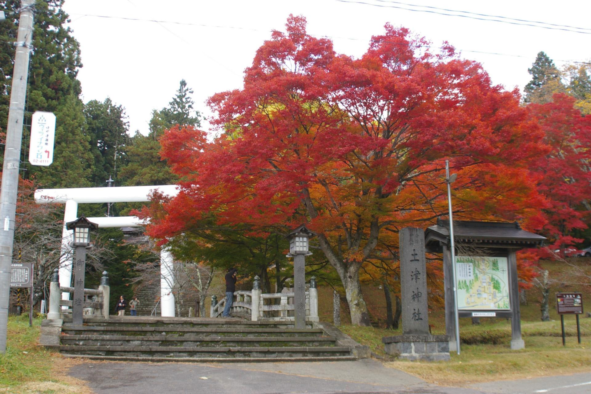 福島県猪苗代町 土津神社 保科正之公墳墓 です ビーズうさぎのハナちゃんです