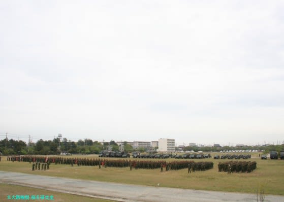 久居駐屯地創設55周年記念行事 駐屯地祭部隊整列指揮官巡閲編 久居駐屯地創設55周年記念行事 駐屯地祭部隊整列指揮官巡閲編