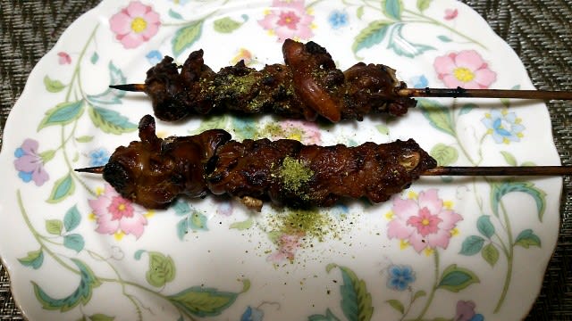 家御飯:うなぎの肝焼き
