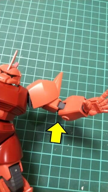 ガンプラ　旧キット　完成品　1/60 ゲルググ　徹底改修品 旧キット 1/60 ゲルググを今風にする改造のビフォーアフター