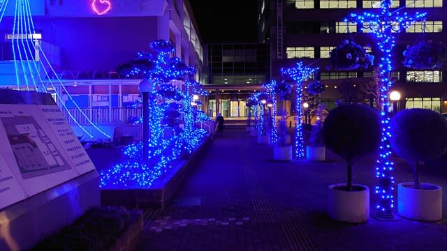 摂津市イルミネーション ブルーエール を開催 公明党摂津市議会議員 藤浦雅彦 摂津市イルミネーション ブルーエール を開催 公明党摂津市議会議員 藤浦雅彦