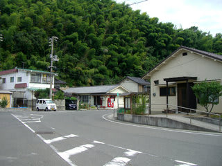 明神地先埋立地に建設された「老人集会所 光禧園」