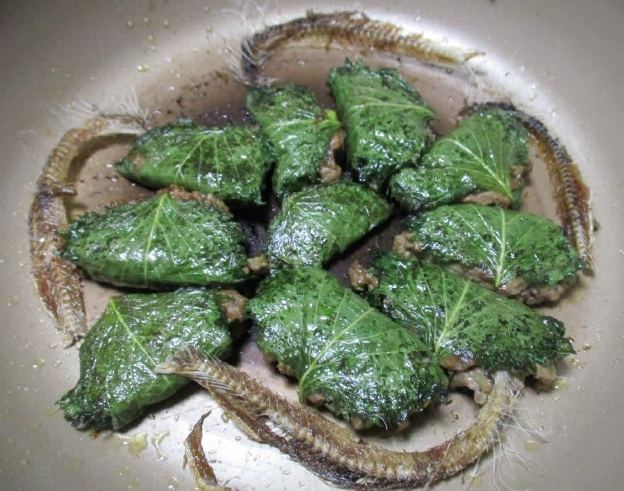 イワシの さんが焼き レシピに添って作ってみてくれた様だが 結構美味かった イカの酢の物 磯のすーさん あれこれ