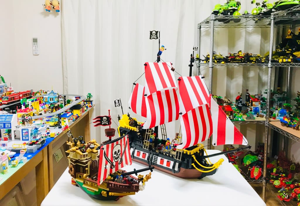 Lego を 海賊島 から 海賊船 へとメタモルフォーゼ O の巻 Nagisaの気まぐlego ﾉ