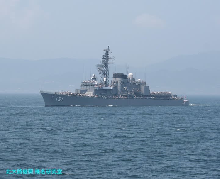 紀伊沖トルコ海軍艦沈没追悼行事 日本トルコ友好１２０周年 へ護衛艦せとゆき派遣 北大路機関