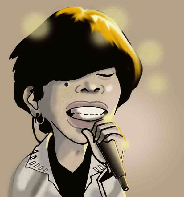 米津玄師さん まゆみの似顔絵たまてばこ 米津玄師さん まゆみの似顔絵たまてばこ