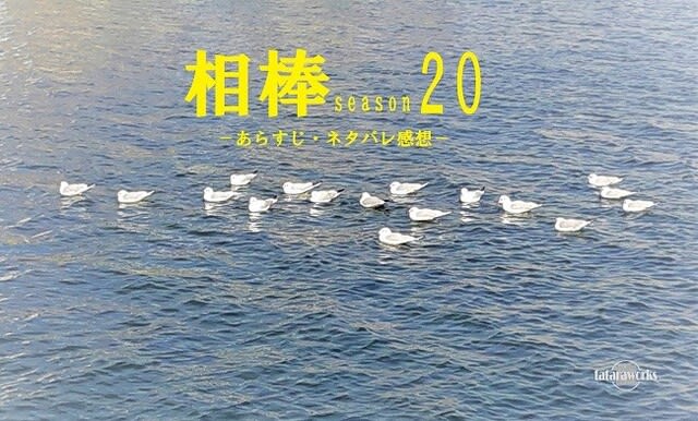 『相棒season20』　あらすじ・ネタバレ感想　水に浮かぶ渡り鳥の写真　tataraworks