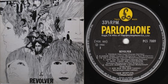 ビートルズのインド盤特集③「Revolver」 - shiotch7 の 明日なき暴走