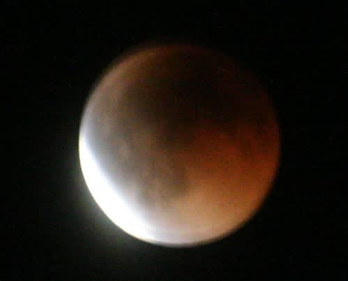 青森だから見えました 皆既月食 青森風土記