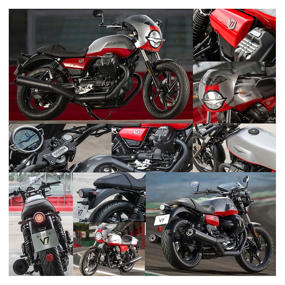 MOTO GUZZI V7レーサーレコードリミテッドエディション シート MOTO GUZZI V7レーサーレコードリミテッドエディション シート