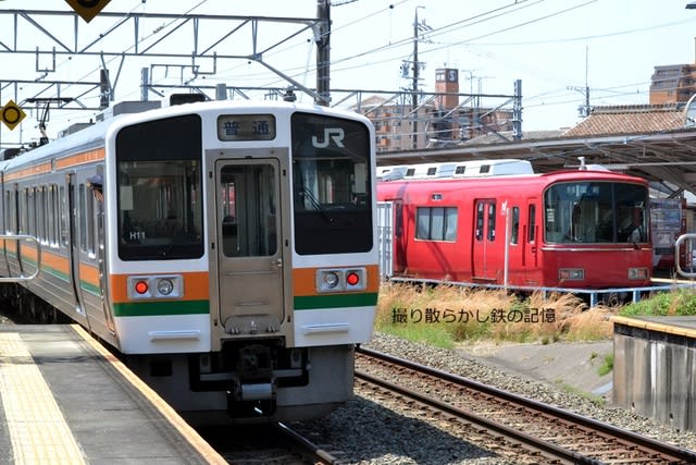 JR東海普通列車行先板豊橋