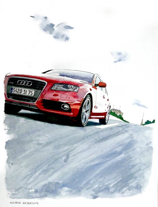 Audi Avant Sportscar Graphic