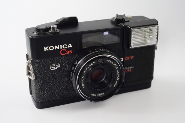 【実写確認済/完動品】Konica C35EF★送料込み★