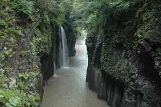 高千穂峡の真名井の滝