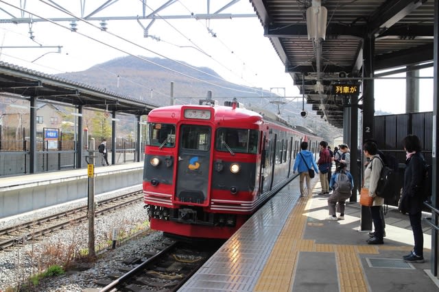 屋代のあんずまつり1 しなの鉄道 木偶房 日日録 屋代のあんずまつり1 しなの鉄道 木偶房 日日録