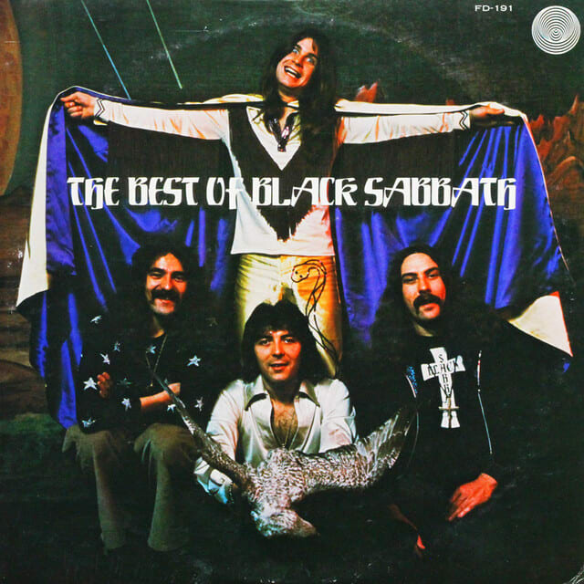 ◇日本独自編集盤LP◇ブラック・サバス「The Best Of Black Sabbath