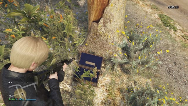 Gta5オンライン トレジャーハントで新武器を入手する スポイチ編集長日誌