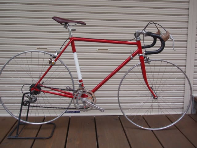 外国古い自転車塗装 値段