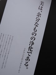 引き算の美学 透明タペストリー 引き算の美学 透明タペストリー