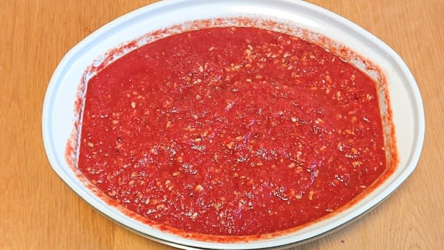 トルコ風トマトペースト サルチャを作りました 暇人おじさんのにゃんにゃんブログ