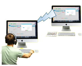 遠隔操作イメージ