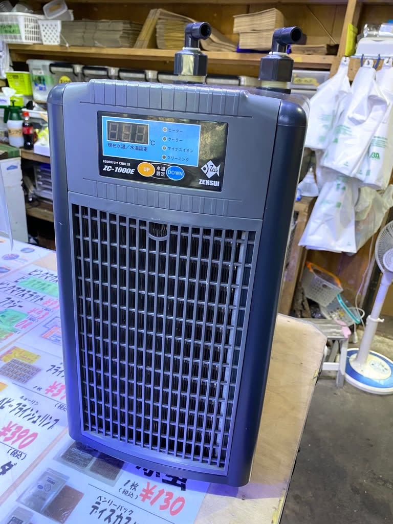 中古ゼンスイクーラーzc 1000 E 熱帯魚店モンスターアクアリウム 川口店 買取販売情報
