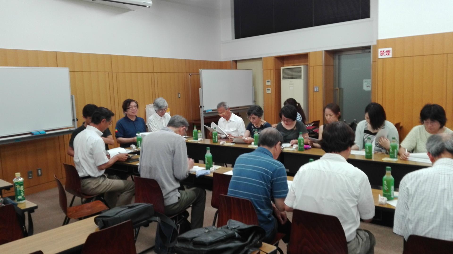 7 2 幹事会に参加しました 日本大学文理学部数学会 第１７期同期会