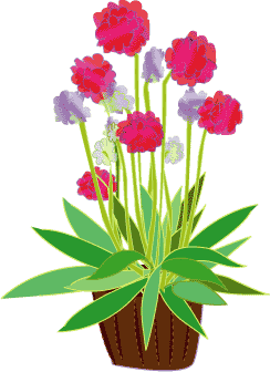 14年6月のブログ記事一覧 2ページ目 Yosigamo Sakura の いけ花ガーデニング 緑 風 陽 と 花イラスト