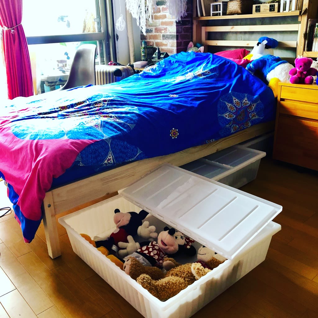 IKEAのベッド下収納ケース 【ギムス】 - たれぞーの日記 DIY・セルフ 