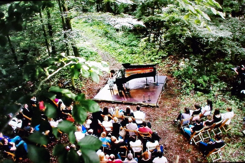 森の中のコンサート カティア ブニアティシヴィリ めいすいの写真日記