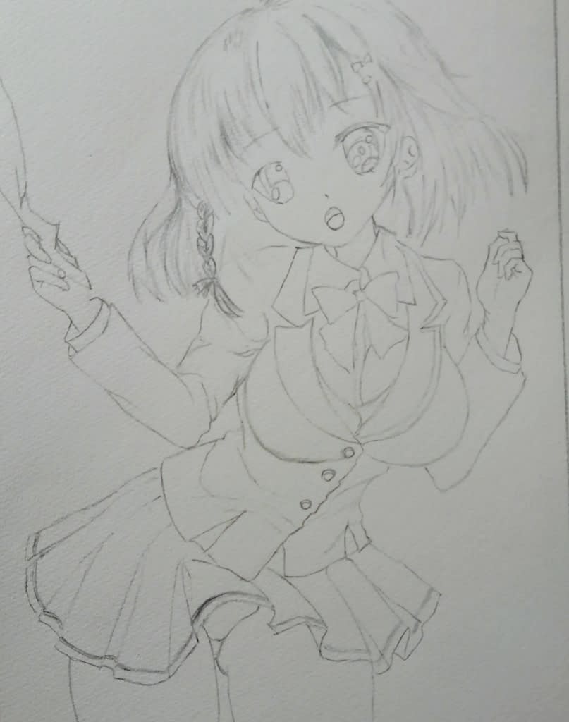 Mitha先生の制服美少女を描く 前編 ノグブラック 夢色鉛筆