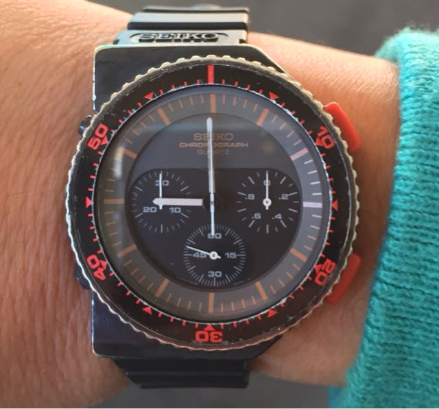 SEIKO ジウジアーロ スピードマスター 7A28-6000 ビショップ 時計 腕時計(アナログ) 